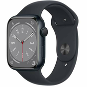 APPLE Watch S8 Aluminum Sport Midnight 45mm Outlet izlozbeni primerak MNP13SE/A