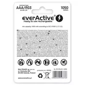everActive Polnilne baterije everActive Ni-MH R03 AAA 550 mAh Infinity Line