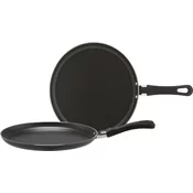 Piardi Home Tiganj za palacinke Vulcano Line 25 cm, Crni