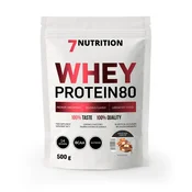 NOVO! 7Nutrition Sirotka (Whey) proteini, okus Čokolada-nugat-karamela, 500 g
