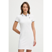 Bombažna obleka U.S. Polo Assn. POLO DRESS