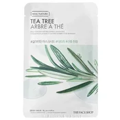 Maska za obraz The Face Shop Real Nature z izvlečkom čajevca - 20 g