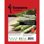 SEME STROČNIC SEMENARNA FIŽOL NIZEK ZELEN PLOŠČAT 100 G