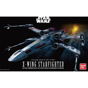 Plastični model Kit BANDAI SW 01200 - X-Wing Starfighter (1:72)