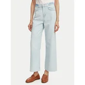 BOSS Jeans hlače C Marlene Crop 50558703 Modra Straight Fit