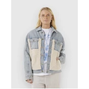 Rip Curl Cruisin. Sherpa Denim Jacket washed blue