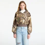 Mikina Jordan Brooklyn Fleece Womens Realtree Mod Crop Full-Zip Hoodie Sail/ Sail XL