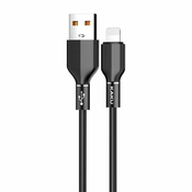 Kaku KSC-452 kabel USB/Lightning 3.2A 1.2m, črna
