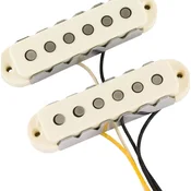 Fender Coastline 65 Jaguar Set Vintage White Kitarski pick up