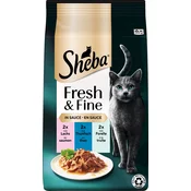 Sheba Fresh & Fine - losos in tuna v omaki, 6 x 50 g - 300 g