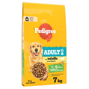 Pedigree Adult perutnina & zelenjava - Varčno pakiranje: 2 x 7 kg