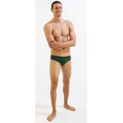 Mens swimsuit finis brief solid pine m - uk34