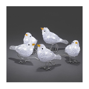 LED božicna dekoracija za spoljašnju upotrebu BIRDS 5xLED/230V/24V IP44