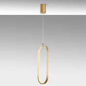 Opviq Luster Can 13561, Metalni, 16W LED, Zlatna boja