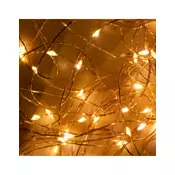 HOME Svetleci niz sa 120 toplo belih LED dioda