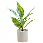 Import UMETNA LONČNICA RASTLINA REALISTIČNA 34 CM GRM BONSAI DEKORACIJA