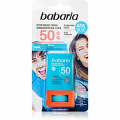Babaria Blue Face Sun Stick zaštitni hidratantni stik za lice i osjetljiva podrucja SPF 50 20 ml