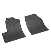 Rubber car mats Ford Transit Connect 2003-2013 (2 seats)