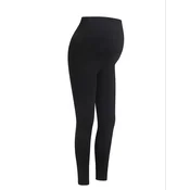 cfab Pajkice Seamless Umstandsleggings mit hohem Bund črna