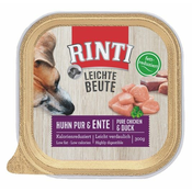 RINTI Leichte Beute piščanec in raca v posodici 300 g