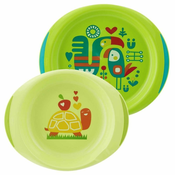 CHICCO Set tanjira za bebe 2/2 zeleni