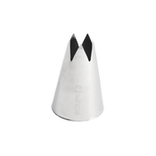 Pastry nozzle, F5, stainless steel, 18 mm - de Buyer