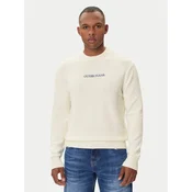 Guess Jeans Pulover M4BR31 Z3HM1 Écru Regular Fit