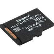 Kingston Industrial/micro SDHC/16GB/100MBps/UHS-I U3/Class 10