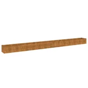 Vidaxl Dvignjena vrtna greda 580x50x36 cm kortensko jeklo