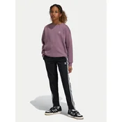 adidas Spodnji del trenirke adicolor SST IY9793 Črna Regular Fit
