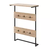 COSTWAY Stenski nosilec s 6 kavlji, (5000197024)