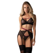 Obsessive Novenes 3-delni set (Brezplačen 1 L mehčalca Passion), XL/XXL