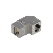 Maxtrack STP spojka 90° RJ45 CAT6A TI 65Q, (20498199)