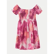 Mayoral Poletna obleka 6953 Roza Regular Fit