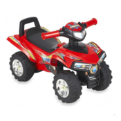 Caretero 12932/551 Poganjalec QUAD Z ZVOKOM - Rdeč - 5904378868840