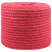 vidaXL Vrv iz jute Rdeča 100% Tossa jute