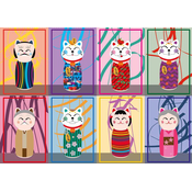 Yazz - Puzzle Maneki Kokeši - 1 000 kosov
