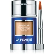 La Prairie Skin Caviar Concealer Foundation puder in korektor SPF 30 odtenek Tender Ivory NW-10 30 ml