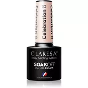 Claresa SoakOff UV/LED Color Celebration gel lak za nohte odtenek 8 5 g