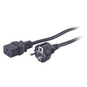 APC Power Cord, C19 To Cee/7 Schuko, 2.5m (AP9875)