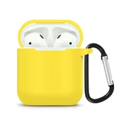 ZALUJMUS zaščitna torbica za AirPods 1 in 2 - Rumena