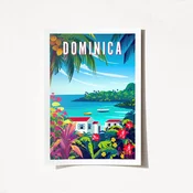 Wallity Poster Dominica-2012, 42x59,4 cm