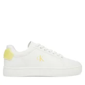 Superge Calvin Klein Jeans Classic Cupsole Ru Patch Lth Wn YW0YW01845 Bela