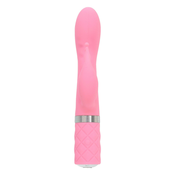 Pillow Talk Kinky - vibrator G-točke s dvije točke na baterije (ružičasti)