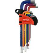 Komplet ključev IMBUS 1,5-10 mm 9 kosov YT-05631