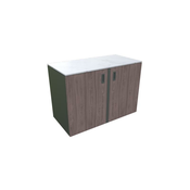 Samostojni element z vrati za modularno letno kuhinjo (126,8x63x92 cm, nerjaveče jeklo, antracit)