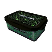 Pravokotna posoda za živila Stor Minecraft Iconicmono - 1190 ml (31382)