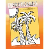 Postcards: coloring book for creative adults