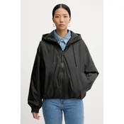 Jakna Rains 17290 Lohja Bomber Jacket W3T1 boja: crna, za zimu, 17290
