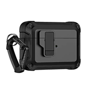 slomart Ohišje Pro za Airpods 4 z vponko - črno